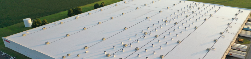 The image is of an international tool brand's warehouse facility restored by the White Hat Industrial team.