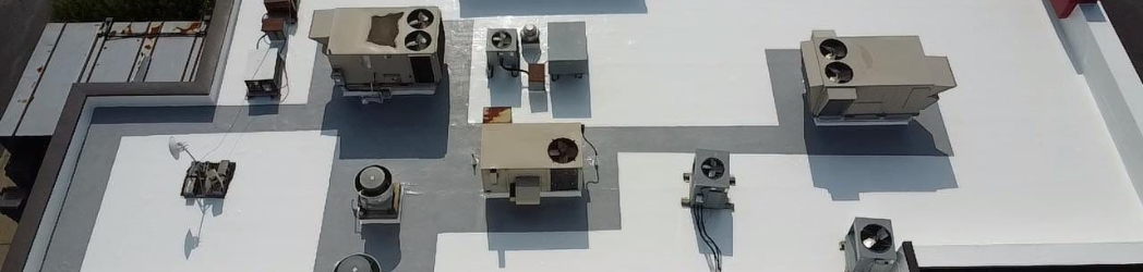 The image is of a fluid-applied system installed by the White Hat Industrial team.